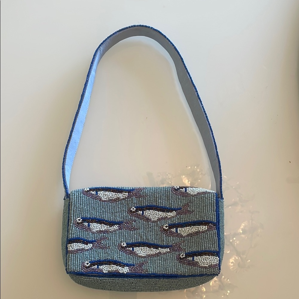 Viral Tik Tok Sardine Fish Beaded Bag Made in India TJ Maxx